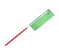 Dance Ribbons Streamers 2M Colorful Gym Dance Ribbon Rhythmic Girl Art Gymnastics Twirling Rod Rainbow Stick Sports Training(Green)