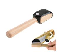 Dance Shoe Cleaner,Wooden Handle Scratch Brush with Protective Case,Practical Handheld Shoe Brush Set to Clean,Polish & Restore for Leather,Boots,Ballet,Ballroom & Latin Dance Shoes