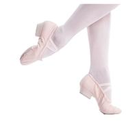 Dance Shoes,Ballet Shoes Women Ballet Shoes Girls Kids Ballet Dance Shoes Soft Sole Low Heels Jazz Dancing Shoes Women Exercise Shoes Dance Slippers for Girls Toddlers Nude