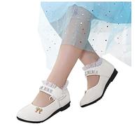 Dance Shoes Children Baby Leather Flower Soft Girls Kid First for Walking Boy