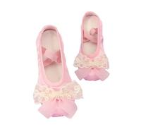 - Dance shoes for with soft sole, ideal as ballet shoes for toddlers, suitable for performances, dance evenings, flexible in everyday life as well as for outdoor activities, pink, 31.5 EU