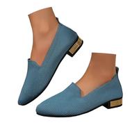 Dance Shoes for Women Gold Sandals Heels Women's Glitter Latin Ballroom Closed Toe Tango Salsa Samba Waltz Social Dancing Boots Womens Modern Sequined Leather Pointed Kitten Heel 1-Blue Size 4