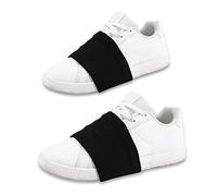 Dance Socks Over Shoes,Black Dance Socks for Women Men,Line Dances Shoe Sock for Dancing on Smooth Floors,Shoe Covers Over Sneakers or Trainers for Dancers,Ballet Equipment for Turns & Spins, Black