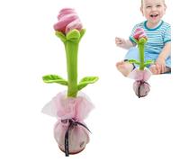 Dance Toy - Interactive Speech Toy, Musical Flower On | Electric Singing Plush, USB Educational Toy to Offer Birthday Holidays, Christmas Events and Learning Moments