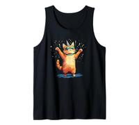Dance with this partying Cat tonight for Boys and Girls Tank Top