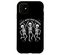 Dance With Your Demons Skeleton Party Case for iPhone 11