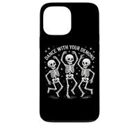 Dance With Your Demons Skeleton Party Case for iPhone 13 Pro Max