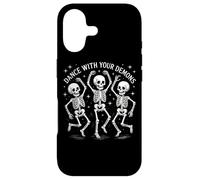 Dance With Your Demons Skeleton Party Case for iPhone 17