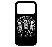 Dance With Your Demons Skeleton Party Case for iPhone 17 Pro