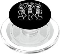 Dance With Your Demons Skeleton Party PopSockets PopGrip for MagSafe