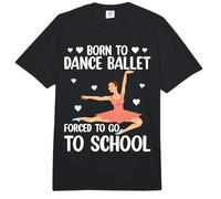 Dance Your Way Into Fun with Ballet Dancer Charm Comfort Colors Adult Heavyweight T-Shirt