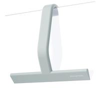 dancemoon JustHang Shower Squeegee, All-One-Piece Soft-Touch Silicone Squeegee with Built-in Hook, Streak-Free & No-Squeak Cleaning for Shower Doors, Windows, Mirrors, Tiles, Cars, 25 cm, Sage Green