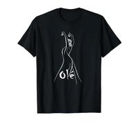 Dancer Flamenco Spanish Value Graphic T-Shirt, Men, Black, M