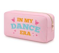 Dancer Gifts for Girls Teens in My Dance Era Oxford Cloth Makeup Cosmetic Bag Gifts for Dancers Dance Teacher Dance Coach Christmas Birthday Gifts Dance Stuff Accessories Double Side Toiletry Bag