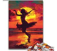 Dancer in The Sunset 2000 Piece Jigsaw Puzzles for Teenagers, Decompressing Intellectual Educational Toy Educational Game for Birthday, Chrismas (70x100cm)