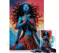 Dancer of The Void Divine Kali Jigsaw Puzzle1000 Pieces Brain Think Stress Relief Play Fun Challenge Art Display (38x26cm)