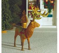 Dancer the Reindeer, Dolls House Miniature Christmas Decoration, Resin, 1:12 Scale