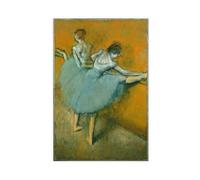 Dancers At The Barre by Edgar Degas Canvas Art Poster And Wall Art Picture Print Modern Family Bedroom Decor Unframe 12x18inch