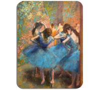 Dancers In Blue Edgar Degas Print Mouse Mat. Fine Art Mouse Pad Gift