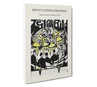 Dancers in The Ice Palace Ernst Ludwig Kirchner Canvas Print | Gallery Wrapped 30mm Frame Wall Art | 30x20 inches | Ready to Hang | Surrealist Cityscape Picture | Living Room Bedroom Lounge Office