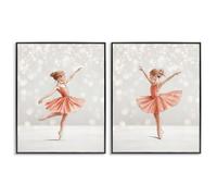 Dancers in the Light Ballet, 16 x 20 Inch Framed Gi Print Set