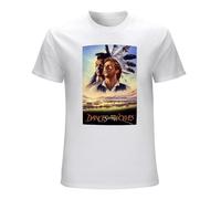 Dances with Wolves Movie Men's White T-Shirt Unisex Cotton Tee L