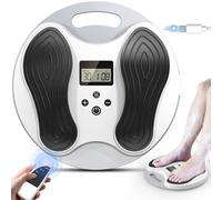 Dancespot Medic Circulation Machine Blood Booster for Feet and Legs, EMS Foot Massagers for Pain and Circulation Stimulator Electric Foot Massage Machine with 4 TENS Pads Muscle Neuropathy Pain Relief