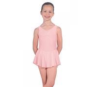 Dancewear Central Sleeveless ISTD Junior Lycra Leotard With Skirt, Age 11-13