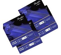 Danchet Violin Strings 4/4 D3. 2 pcs & G4. 2 pcs Beginners Level, Ball End, Nickel Chromium Wound 301