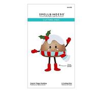 Spellbinders Dancin' Figgy Pudding Etched Dies from The Dancin' Christmas Collection