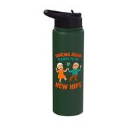 Dancing Again Thanks to My New Hips Recovery Stainless Steel Insulated Water Bottle