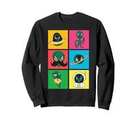 Dancing Aliens Dance Challenge Funny Trick Treat Halloween Sweatshirt