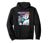 Dancing Alone Anime - Vaporwave Manga Japanese Art Pullover Hoodie