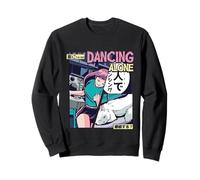 Dancing Alone Anime - Vaporwave Manga Japanese Art Sweatshirt
