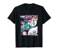 Dancing Alone Anime - Vaporwave Manga Japanese Art T-Shirt