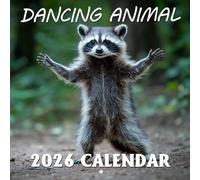 Dancing Animal Calendar 2026: Celebrate rhythmic moves and joyful leaps all year long