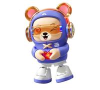 Dancing Bear Baby Dragon Toys, And Dancing Robot Mode Cute Shape 2 Include For 3+ Gear Not Switches Battery Childs