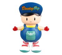 Dancing Big Boy, Kids Interactive Toy, Electric Music Light Toy with Swing Motion, Educational Early Learning Gadget with Cartoon Design, Fun Play Accessory, Dancing Toys for Children