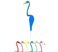 Dancing Birds Garden Metal Art, Flamingo Ornaments, Birds Garden Metal Art, Flamingo Decor Garden Metal Yard Art Spinner,Dancing Birds for The Yard for Garden Decor