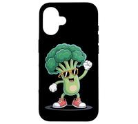 Dancing Broccoli Veggie Fun Broccoli Case for iPhone 16
