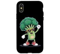 Dancing Broccoli Veggie Fun Broccoli Case for iPhone X/XS