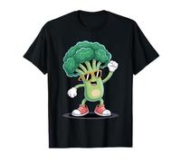 Dancing Broccoli Veggie Fun Broccoli T-Shirt