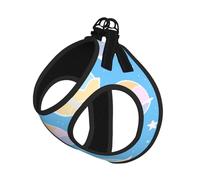 Dancing Bubbles Dog Harness - Equipped with Reflective Straps and Quick Release Buckles - Suitable for Small Cats and Dogs
