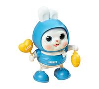 Dancing Bunny Toy, Electric Animal with Music and Light, Material with Safe Design, Crawling Training Toy for Boys Girls Daycare Centers Birthday Holiday Christmas Playroom
