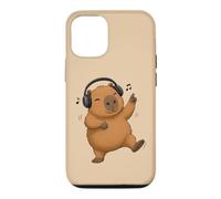 Dancing Capybara with Headphones Music Design Case for iPhone 12/12 Pro