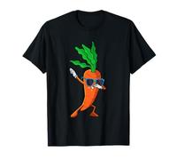 Dancing Carrot Vegan Funny Halloween Costume Last Minute T-Shirt