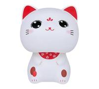 Dancing Cat Figurine | Cute Solar Car Toy - Adorable Animal Swinging Head Toy for Learning Table Powered by Rugi, No Batteries Required The Design