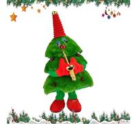 Dancing Christmas Tree - Tabletop Musical Christmas Tree With Light - Desktop Ornament, Stocking Stuffers for Women Teens Men Girls Boys