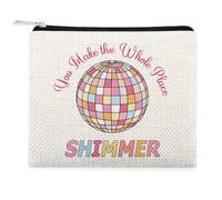 Dancing Coin Purses Inspirational Gifts for Women Music Lover Singer Dancer Coin Wallet Pouch for Dancing Lover Musician Daughter Sister Friend Music Party Presents Wallet Purse