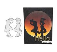 Dancing Couple Metal Die Cuts, Cutting Dies for Card Making Clearance, Embossing Dies for Scrapbooking, DIY Album Paper Cards Decoration